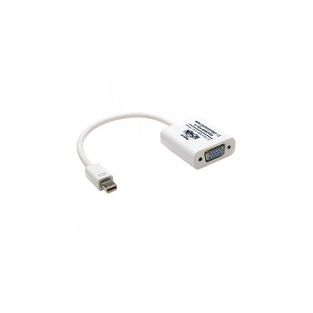 Tripp Lite Cable mini DisplayPort Macho - HD15 Hembra, 15cm, Blanco