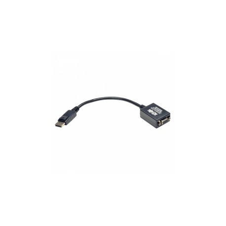 Tripp Lite Cable DisplayPort Macho - HD15 Hembra, 15cm, Negro