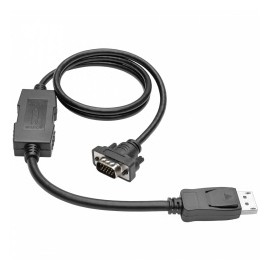 Tripp Lite Cable DisplayPort Macho - VGA (D-Sub) Macho, 91cm, Negro