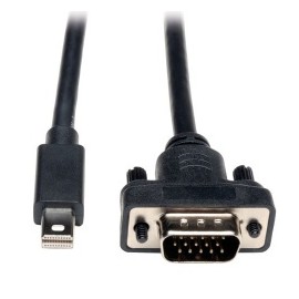 Tripp Lite Cable Mini DisplayPort Macho - VGA (D-Sub) Macho, 1.83 Metros, Negro