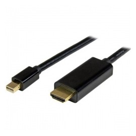 StarTech.com Cable Convertidor Mini DisplayPort - HDMI, Ultra HD 4K, 1 Metro, Negro