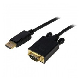 StarTech.com Cable DisplayPort Macho - VGA (D-Sub) Macho, 1.8 Metros, Negro