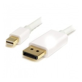 StarTech.com Cable Mini DisplayPort Macho - DisplayPort Macho, 2 Metros, Blanco