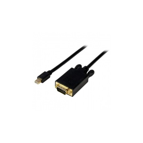 StarTech.com Cable mini DisplayPort Macho - VGA (D-Sub) Macho, 1.8 Metros, Negro