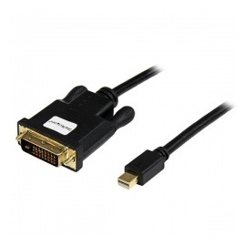 StarTech.com Cable mini DisplayPort Macho - DVI-D Macho, 3 Metros, Negro