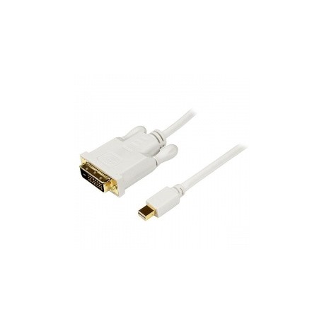 StarTech.com Cable Pasivo de Video, mini DisplayPort Macho - DVI-D Macho, 90cm, Blanco