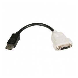 StarTech.com Cable DisplayPort Macho - DVI-I Hembra, 24cm, Negro