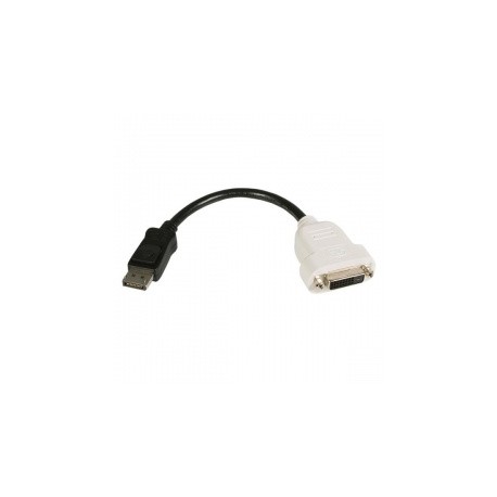 StarTech.com Cable DisplayPort Macho - DVI-I Hembra, 24cm, Negro