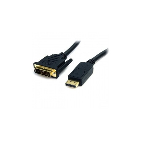StarTech.com Cable DisplayPort Macho - DVI Macho, 1.8 Metros, Negro