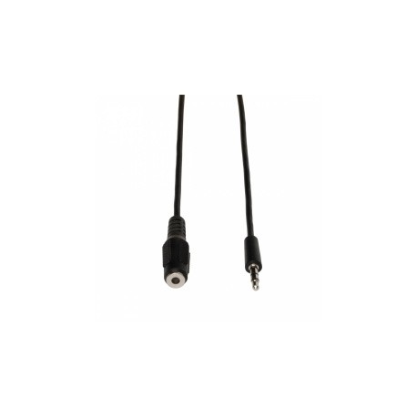 Tripp Lite Cable 3.5mm Macho - 3.5mm Hembra, 2 Metros, Negro