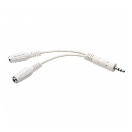 Tripp Lite Cable Divisor en Y 3.5mm Macho, 2x 3.5mm Hembra, 15cm, Blanco