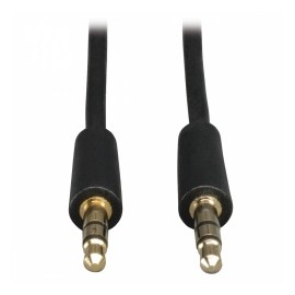 Tripp Lite Cable 3.5mm Macho - 3.5mm Macho, 4.57 Metros, Negro
