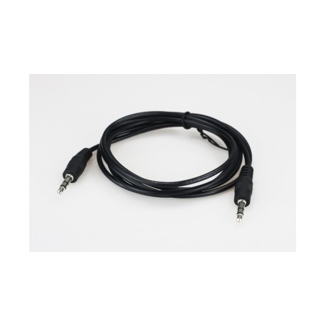 Xtech Cable 3.5mm Macho - 3.5mm Macho, 90cm, Negro