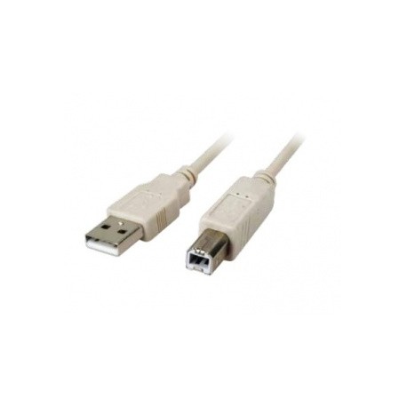 Xtech Cable USB A Macho - USB B Macho, 1.82 Metros, Blanco