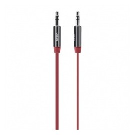 Belkin Cable 3.5mm Macho - 3.5mm Macho, 90cm, Rojo