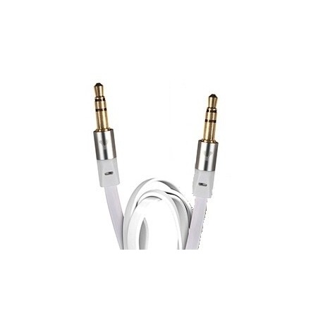 Vorago Cable 3.5mm Macho - 3.5mm Macho, 1.5 Metros, Blanco