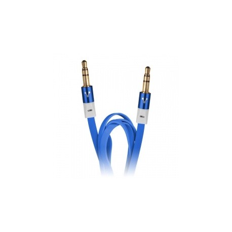 Vorago Cable 3.5mm Macho - 3.5mm Macho, 1.5 Metros, Azul