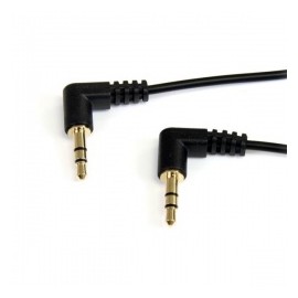 StarTech.com Cable Extensor de Audio, 3,5mm Macho - 3,5mm Macho, 90cm, Negro