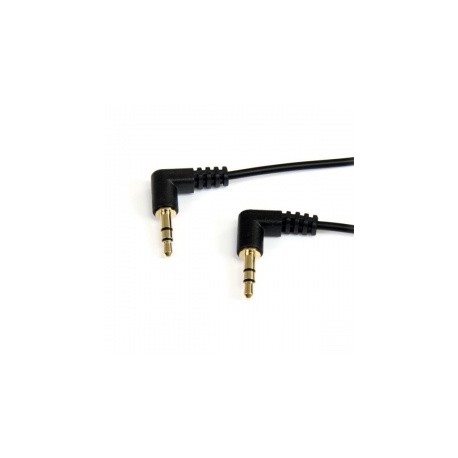 StarTech.com Cable Extensor de Audio, 3,5mm Macho - 3,5mm Macho, 90cm, Negro