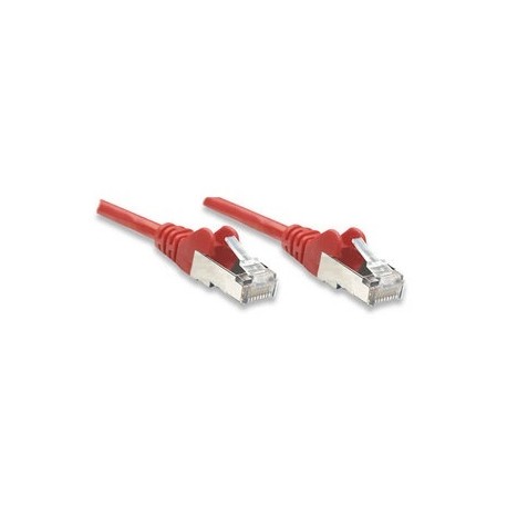 Intellinet Cable Patch Cat6 UTP RJ-45 Macho - RJ-45 Macho, 3 Metros, Rojo