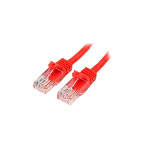 StarTech.com Cable Patch Cat5e UTP RJ-45 Macho - RJ-45 Macho, 10 Metros, Rojo