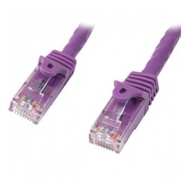 StarTech.com Cable Patch Cat5e UTP RJ-45 Macho - RJ-45 Macho, 7 Metros, Púrpura