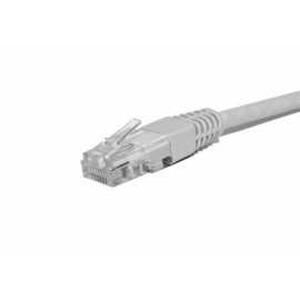 X-Case Cable Patch Cat5e UTP, RJ-45 Macho - RJ-45 Macho, 50cm, Gris