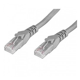 Nitrotel Cable Patch Cat6e UTP RJ-45 Macho - RJ-45 Macho, 90cm, Gris