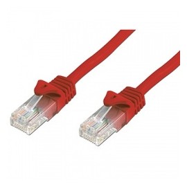 Nitrotel Cable Patch Cat5e UTP RJ-45 Macho - RJ-45 Macho, 90cm, Rojo