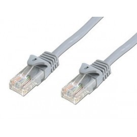 Nitrotel Cable Patch Cat5e UTP RJ-45 Macho - RJ-45 Macho, 90cm, Gris