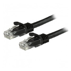 StarTech.com Cable Patch Cat6 STP RJ-45 Macho - RJ-45 Macho, 20cm, Negro