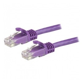 StarTech.com Cable Patch Cat6 UTP RJ-45 Macho - RJ-45 Macho, 10 Metros, Púrpura