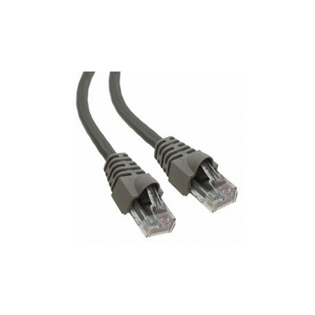 TE Connectivity Cable Patch Cat5e UTP RJ-45 Macho - RJ-45 Macho, 2 Metros, Gris