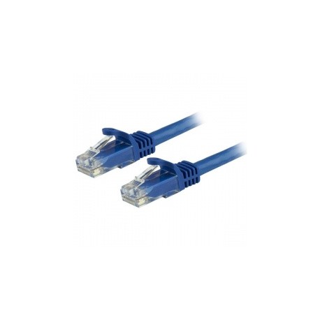 StarTech.com Cable Patch Cat6 UTP RJ-45 Macho - RJ-45 Macho, 30cm, Azul