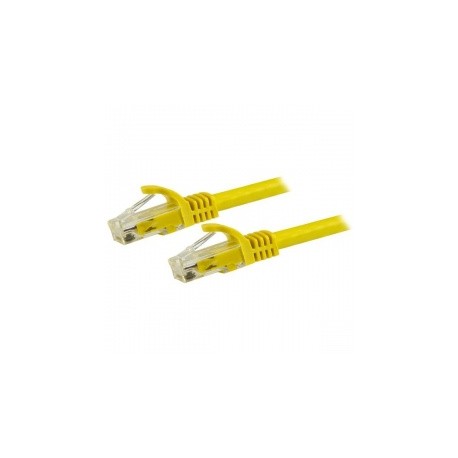 StarTech.com Cable Patch Cat6 UTP RJ-45 Macho - RJ-45 Macho, 1.8 Metros, Amarillo