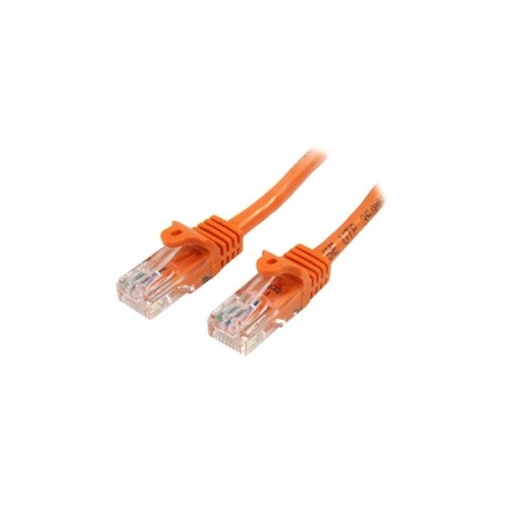 StarTech.com Cable Patch Cat5 UTP RJ-45 Macho - RJ-45 Macho, 5 Metros, Naranja