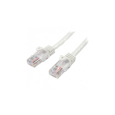 StarTech.com Cable Patch Cat5 UTP RJ-45 Macho - RJ-45 Macho, 5 Metros, Blanco