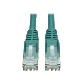 Tripp Lite Cable Patch Cat6 UTP RJ-45 Macho - RJ-45 Macho, 30cm, Verde