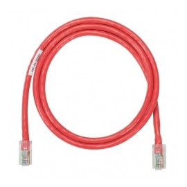 Panduit Cable Patch Cat5e UTP RJ-45 Macho - RJ-45 Macho, 1.52 Metros, Rojo