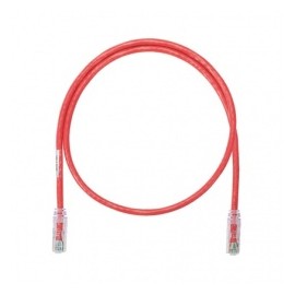 Panduit Cable Patch Cat6 UTP RJ-45 Macho - RJ-45 Macho, 1.52 Metros, Rojo