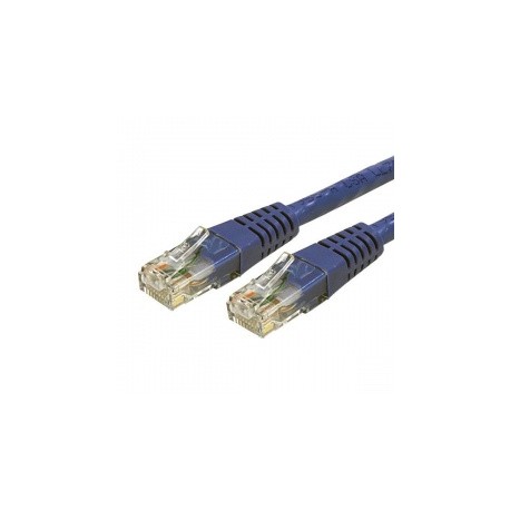 StarTech.com Cable Patch Cat6 UTP RJ-45 Macho - RJ-45 Macho, 1.8 Metros, Azul