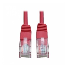 Tripp Lite Cable Patch Cat5e UTP RJ-45 Macho - RJ-45 Macho, 7.62 Metros, Rojo