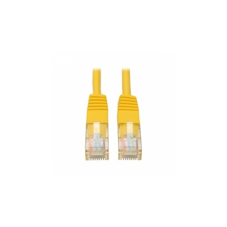 Tripp Lite Cable Patch Cat5e UTP RJ-45 Macho - RJ-45 Macho, 4.27 Metros, Amarillo