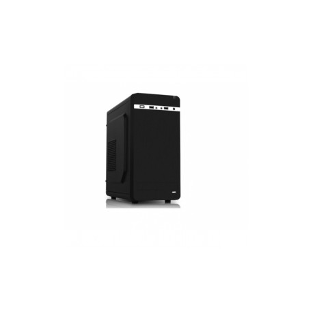Gabinete K-mex CM-01A7, Torre, micro-ATX, USB 2.0, con Fuente de 450W, Negro