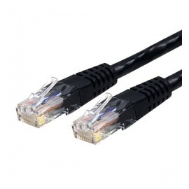 StarTech.com Cable Patch Moldeado Cat6 UTP RJ-45 Macho - RJ-45 Macho, 4.5 Metros, Negro