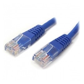 StarTech.com Cable Patch Moldeado Cat5e UTP RJ-45 Macho - RJ-45 Macho, 90cm, Azul