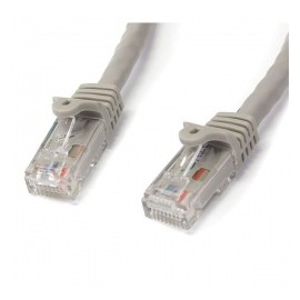 StarTech.com Cable Patch Snagless Cat6 UTP RJ-45 Macho - RJ-45 Macho, 2.1 Metros, Gris