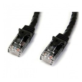 StarTech.com Cable Patch Cat6 UTP RJ-45 Macho - RJ-45 Macho, 3 Metros, Negro