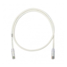 Panduit Cable Patch NetKey Cat6 UTP, RJ-45 Macho - RJ-45 Macho, 3.05 Metros, Blanco