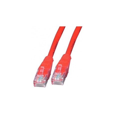 Intellinet Cable Patch Cat6 UTP RJ-45 Macho - RJ-45 Macho, 1 Metro, Rojo